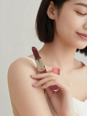 Estee Lauder Deep Mauve Pink Lipstick